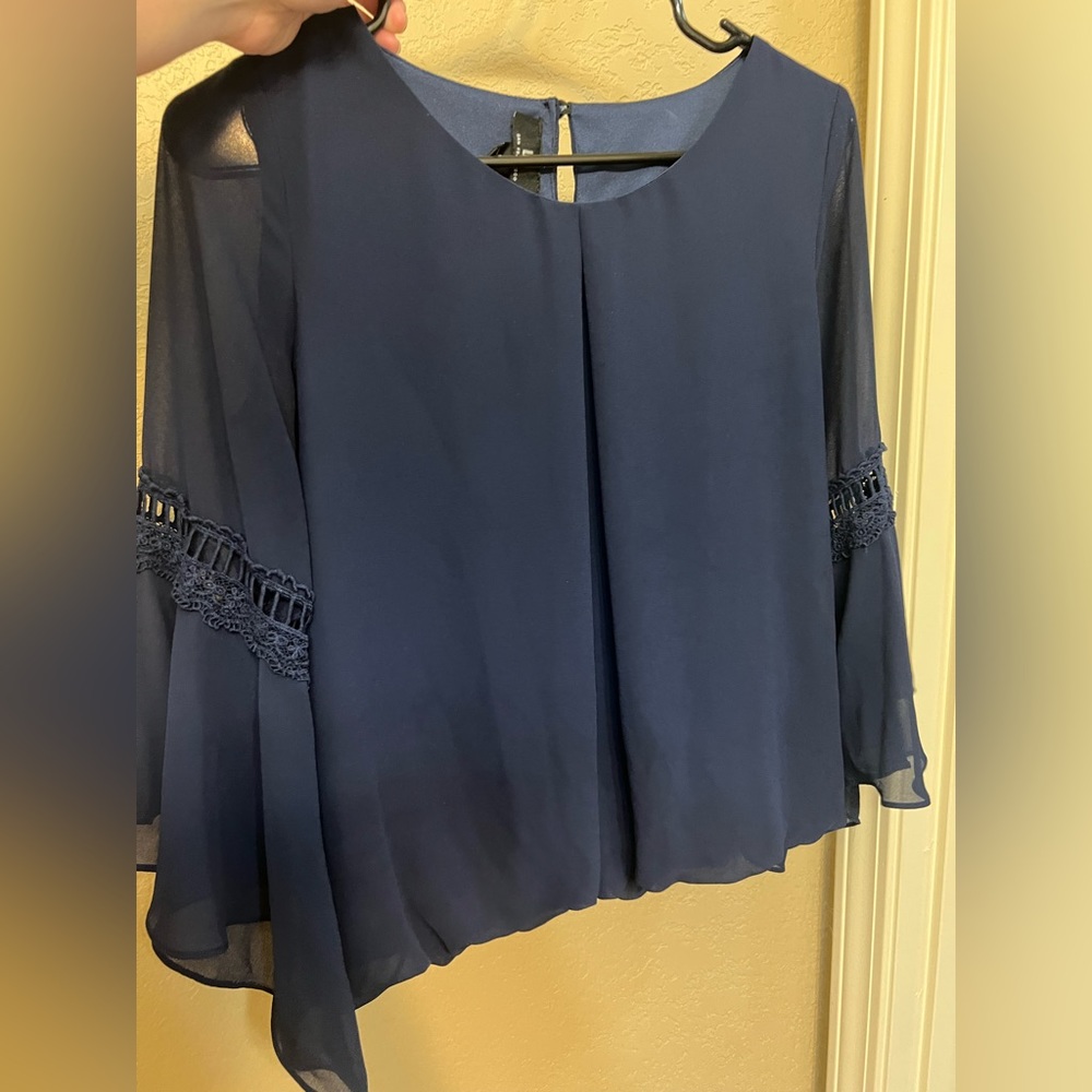 Royal Blue Dress Top